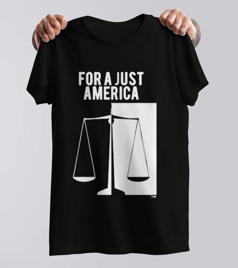 Resist For A Just America Scales Of Justice T-Shirt