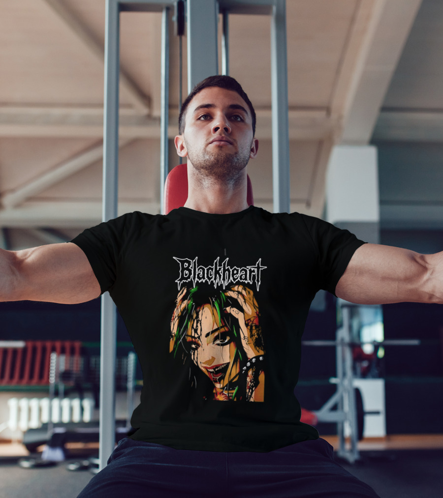 Shotzi Blackheart Knows Blackheart Green Hair T-Shirt