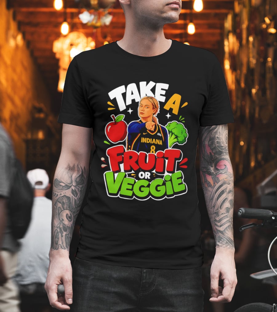 Take A Fruit Or Veggie Indiana 8 T-Shirt