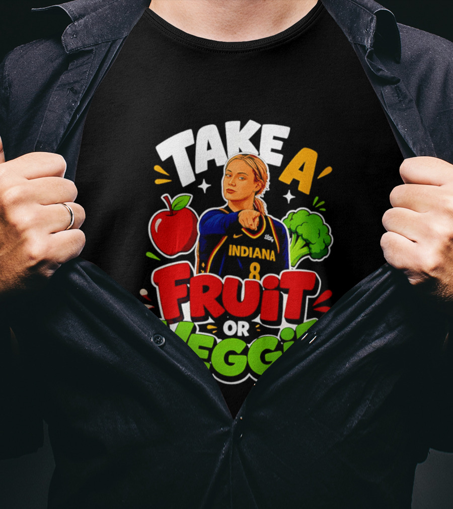 Take A Fruit Or Veggie Indiana 8 T-Shirt