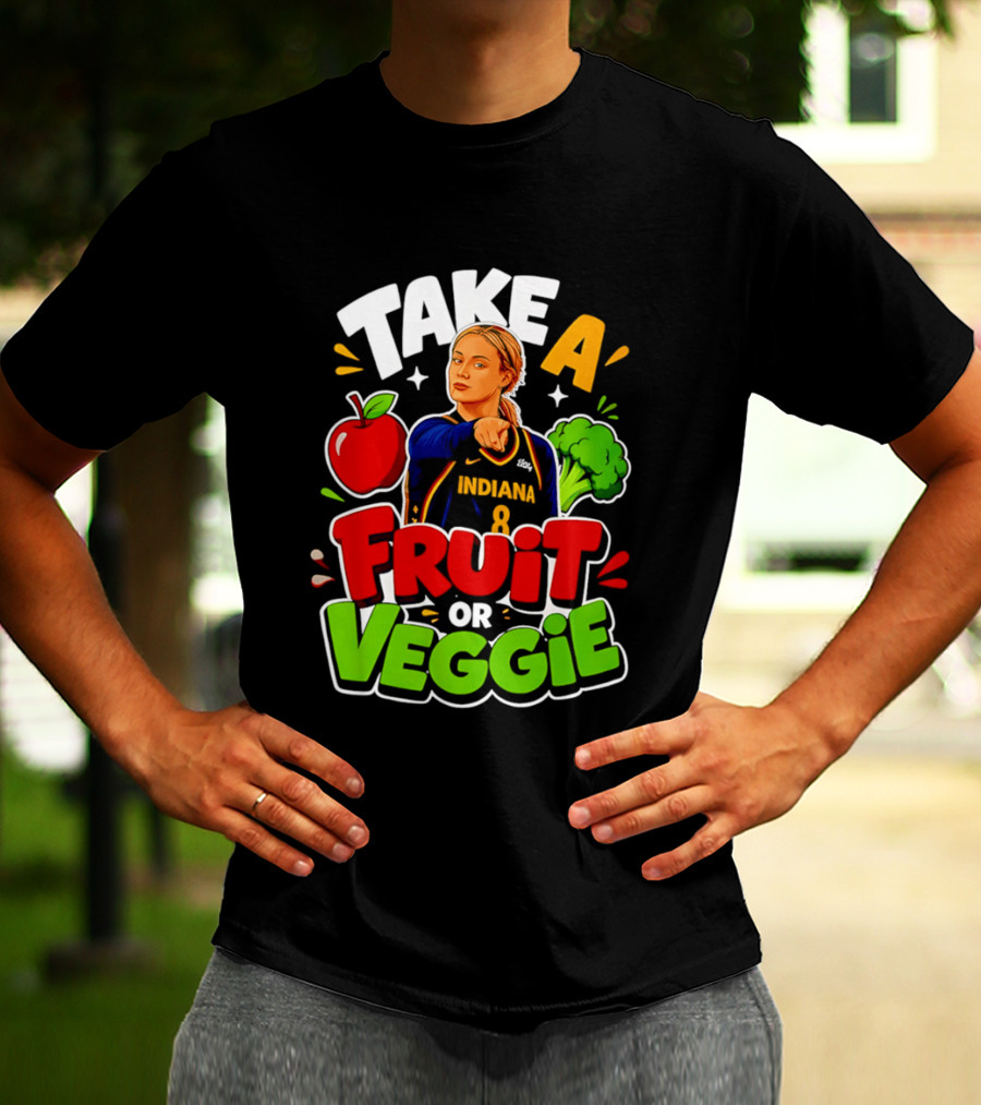 Take A Fruit Or Veggie Indiana 8 T-Shirt