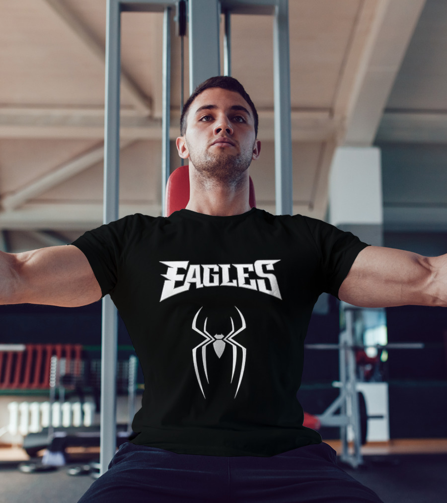 Philadelphia Eagles Spider Man Collaboration T-Shirt