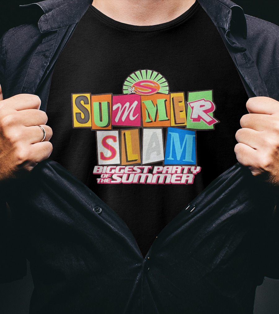 SummerSlam WWE 2026 Biggest Party Of The Summer T-Shirt