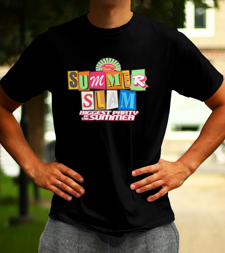 SummerSlam WWE 2026 Biggest Party Of The Summer T-Shirt