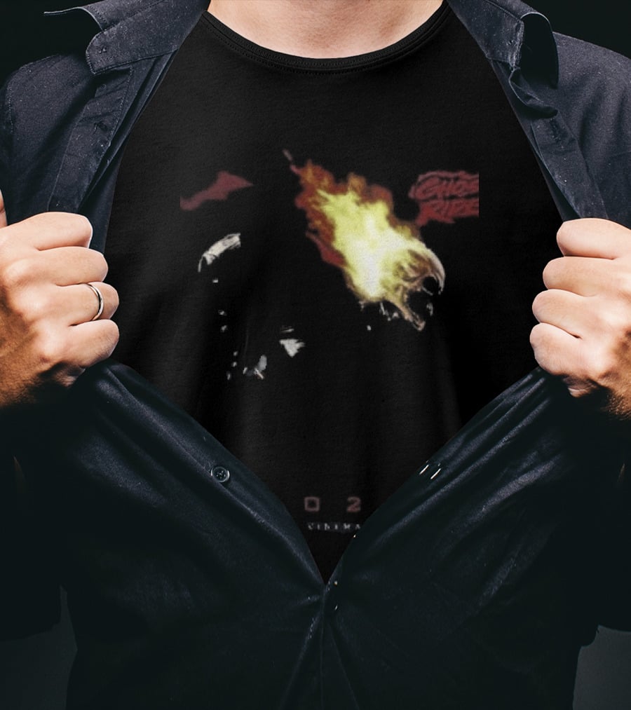 2028 Cinema The Batman Part II X Ghost Rider Fire T-Shirt
