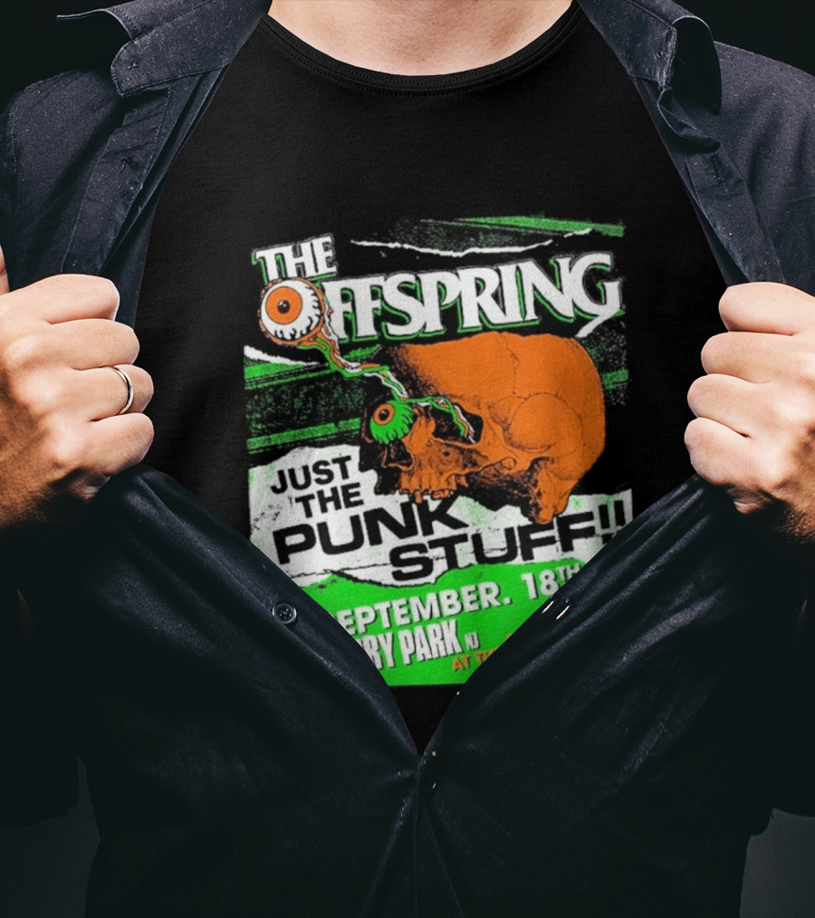 The Offspring Just The Punk Stuff Asbury Park NJ Stone Pony September 18th T-Shirt