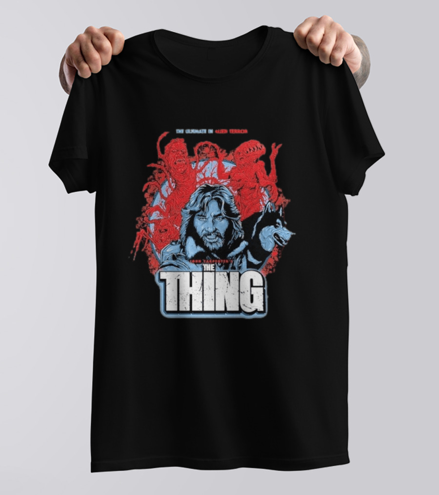 The Thing Ultimate Alien Terror John Carpenter's Classic 1982 Horror Movie T-Shirt
