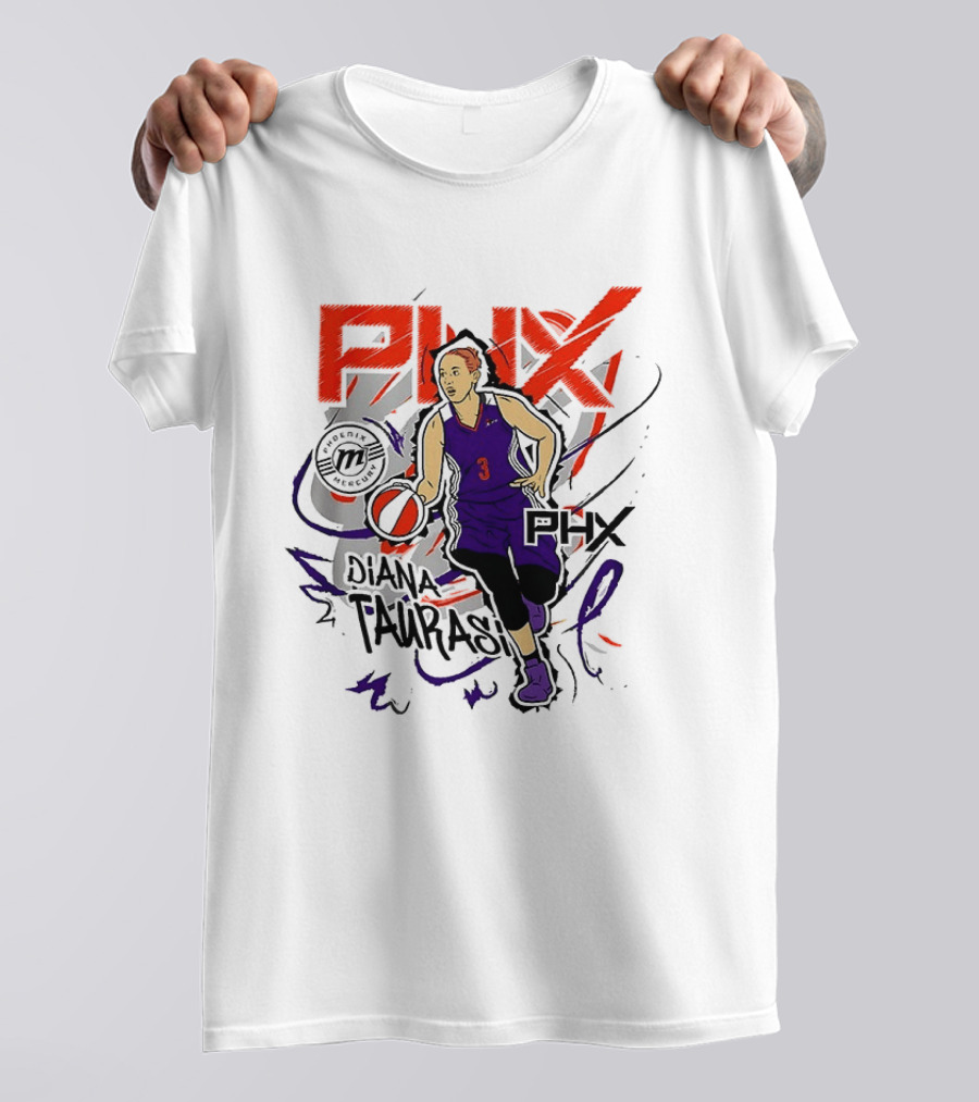 Diana Taurasi Phoenix Mercury PHX Basketball WNBA T-Shirt