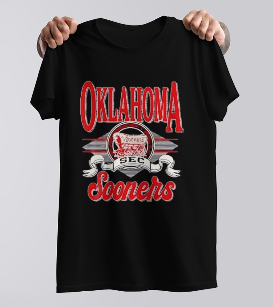 Oklahoma Sooners SEC Football Wagon T-Shirt