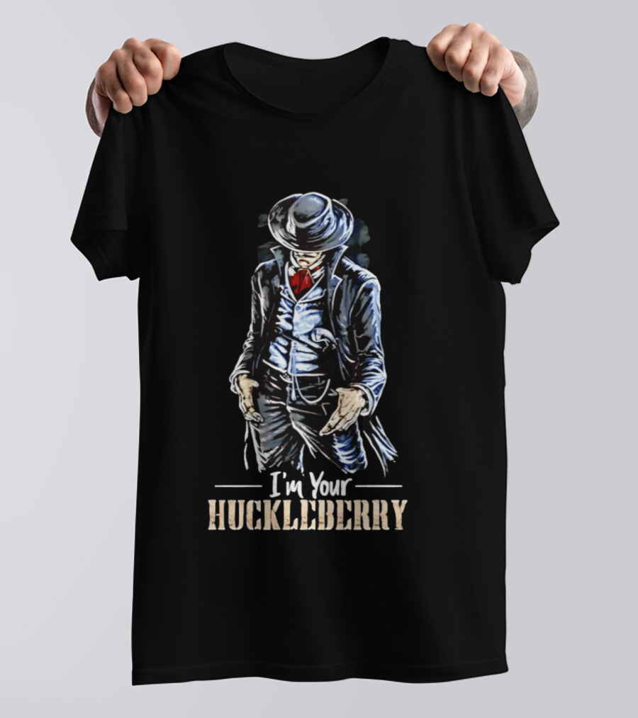 Val Kilmer I'm Your Huckleberry Western Cowboy T-Shirt