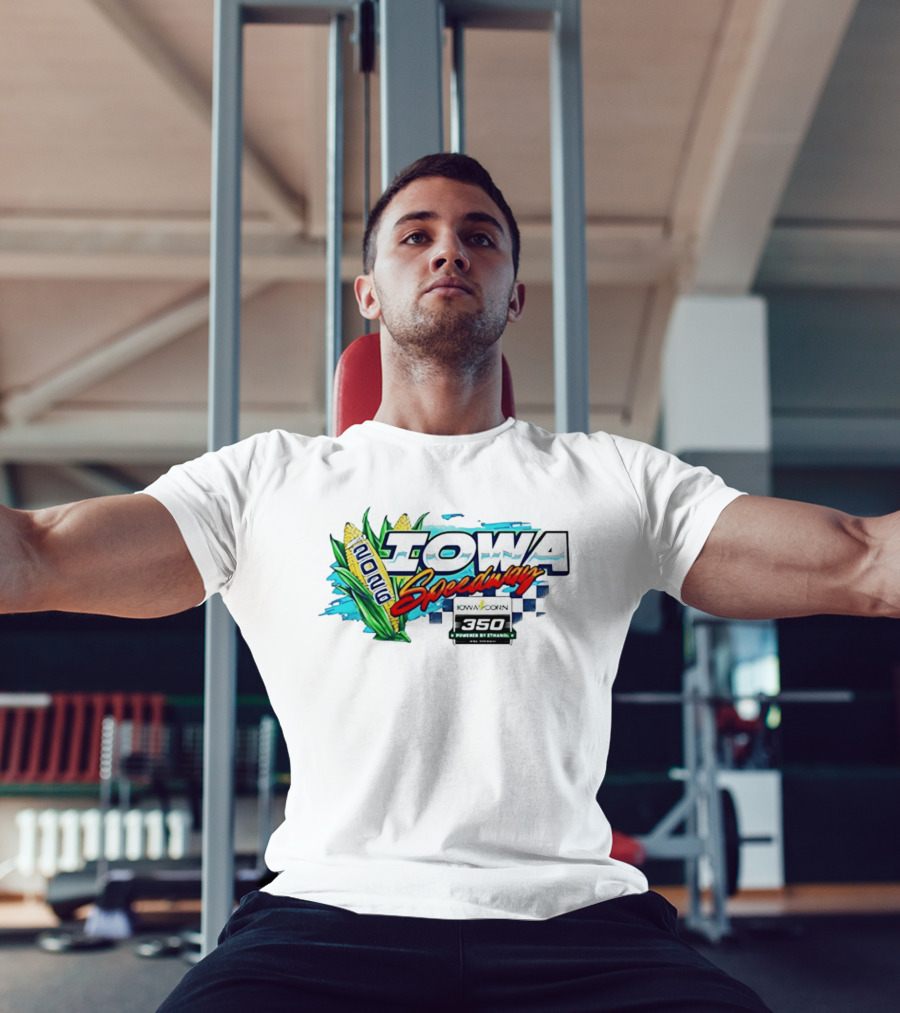 Iowa Speedway 2026 Iowa Corn 350 Powered By Ethanol Racing Event Corn Motif T-Shirt