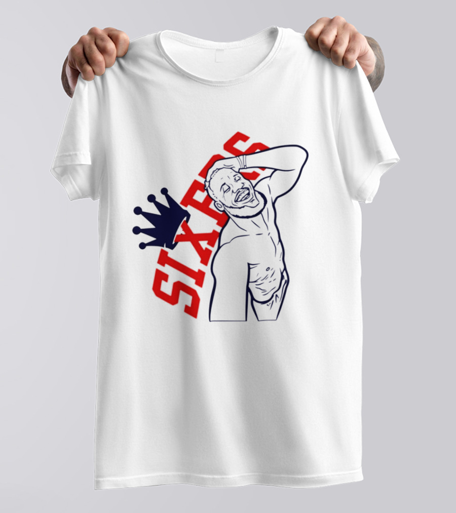 Philadelphia Sixers Crown LeBron James NBA T-Shirt