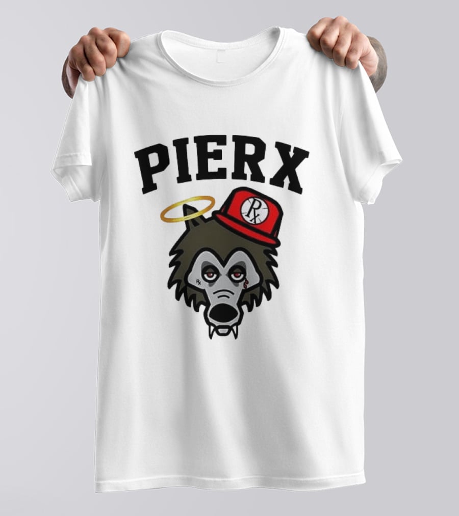 RX Wolf Pierx Halo Red Hat T-Shirt