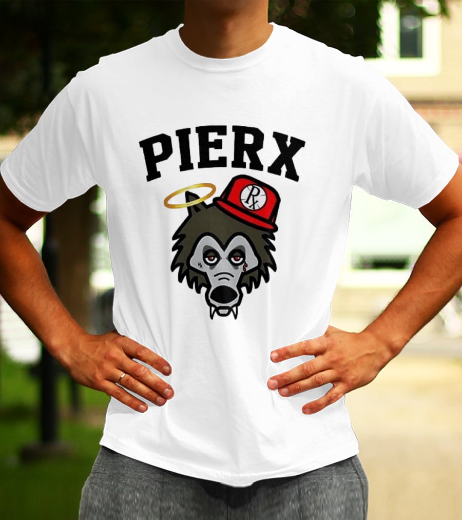 RX Wolf Pierx Halo Red Hat T-Shirt