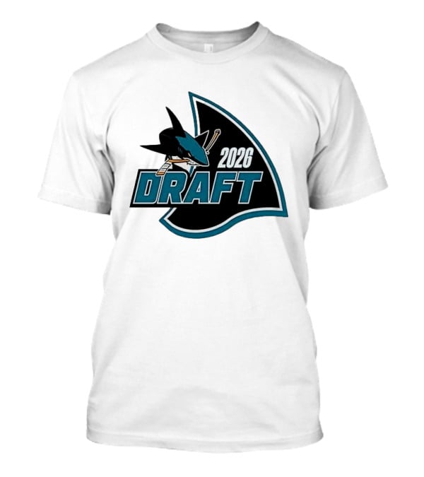 San Jose Sharks 2026 Draft Macklin Celebrini #71 T-Shirt