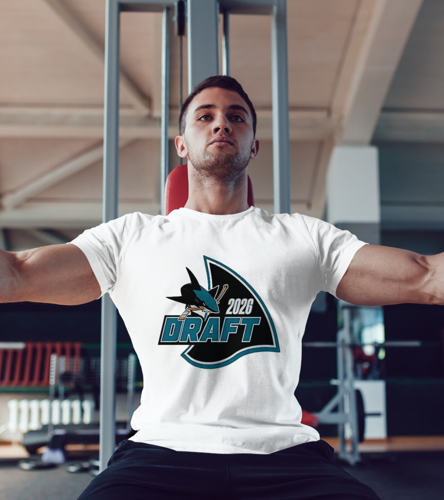 San Jose Sharks 2026 Draft Macklin Celebrini #71 T-Shirt