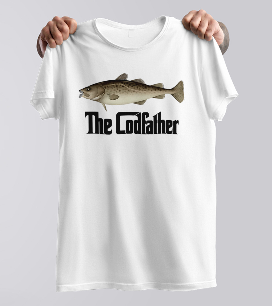 The Codfather Fish Pun Cod The Godfather Humor T-Shirt