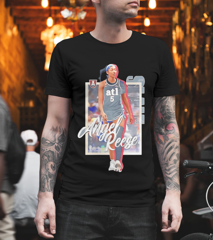 Angel Reese ATL 5 Atlanta Dream Player Slam T-Shirt