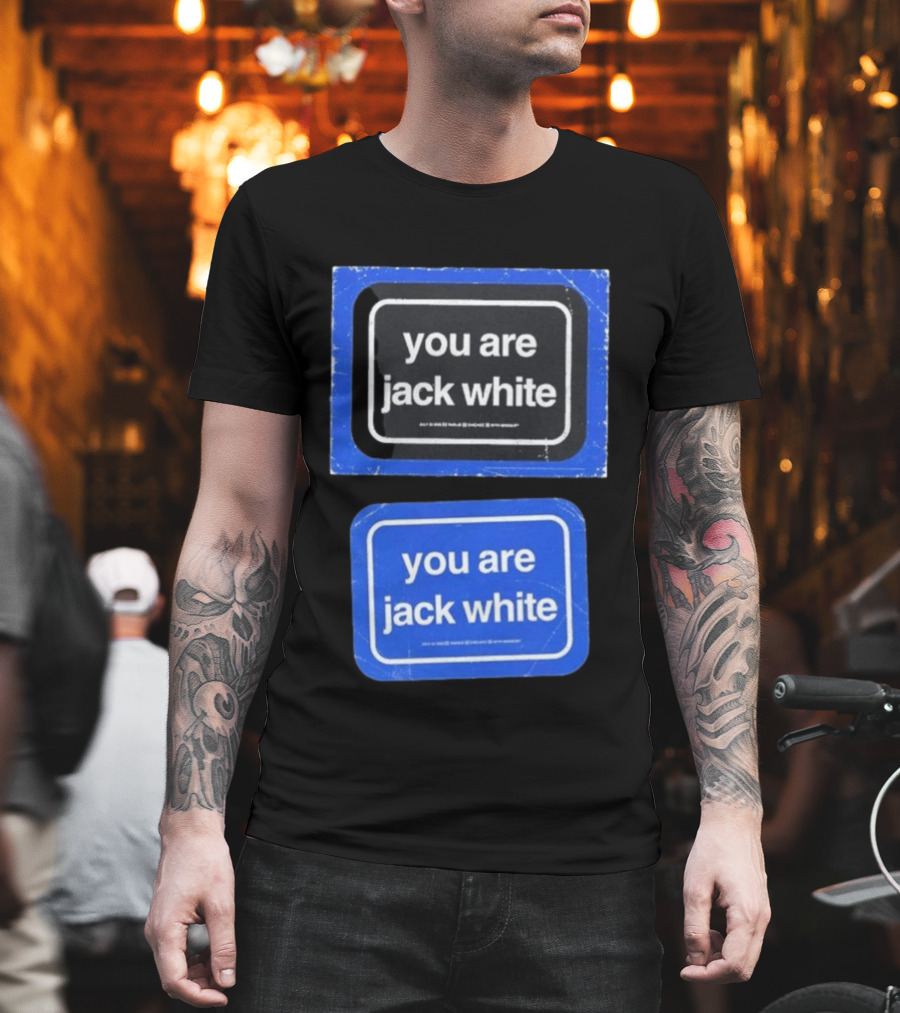 July 23 2026 Jack White You Are Radius Chicago IL Event T-Shirt