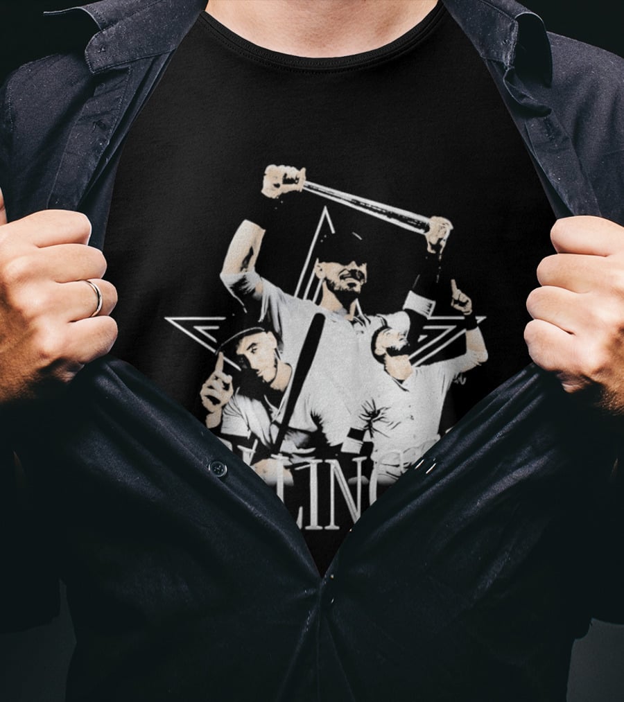 Bellinger New York Yankees MVP Baseball Collage T-Shirt