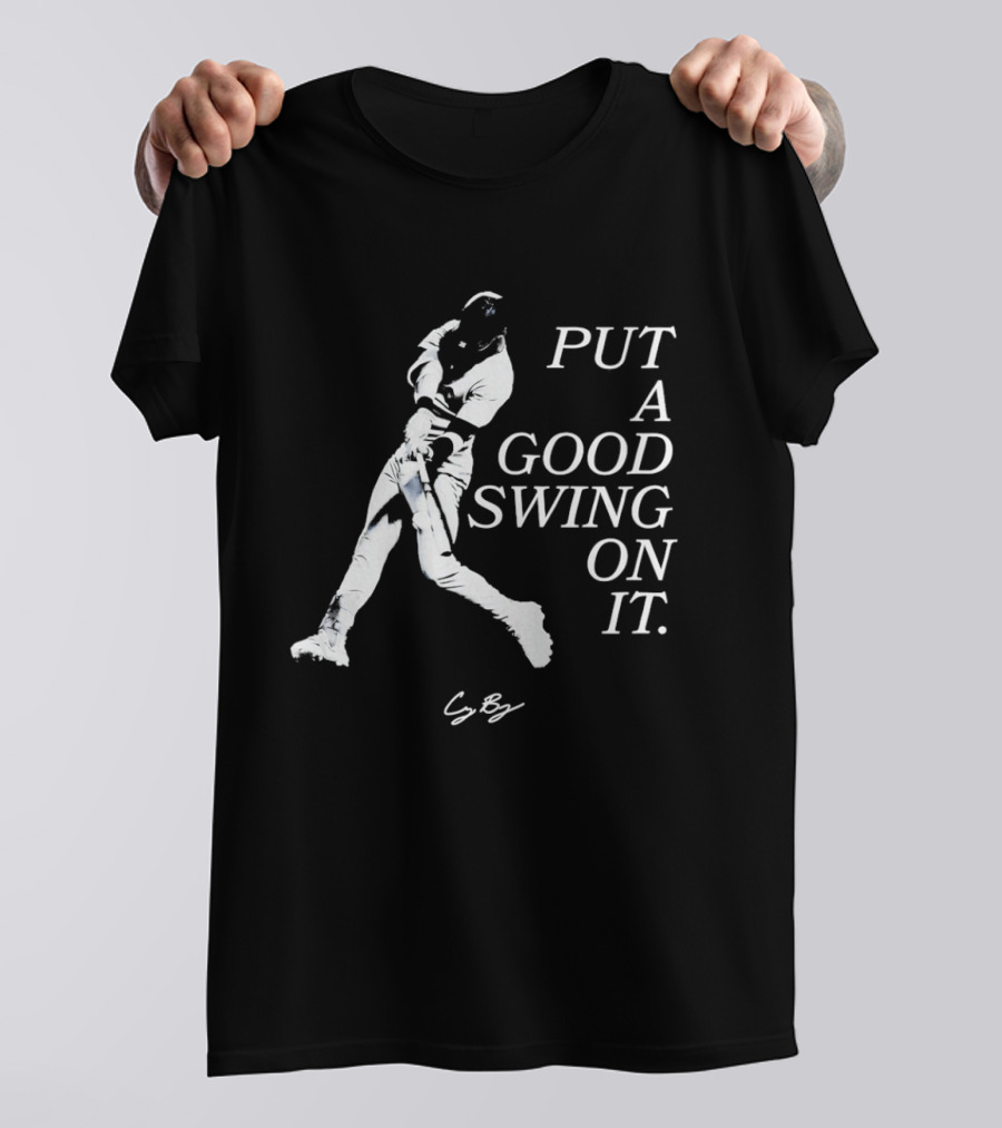 Cody Bellinger Put A Good Swing On It T-Shirt