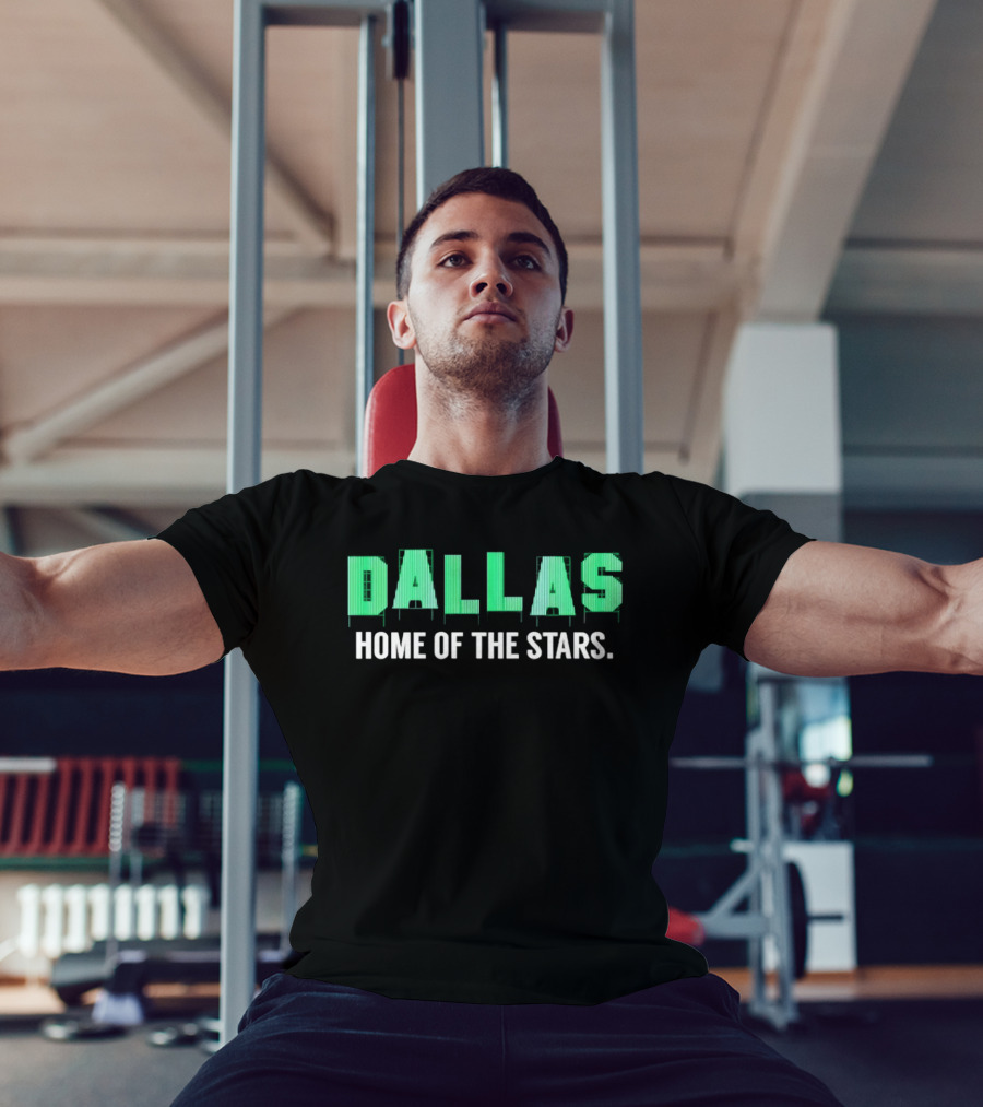 Dallas Home Of The Stars Texas Hockey T-Shirt