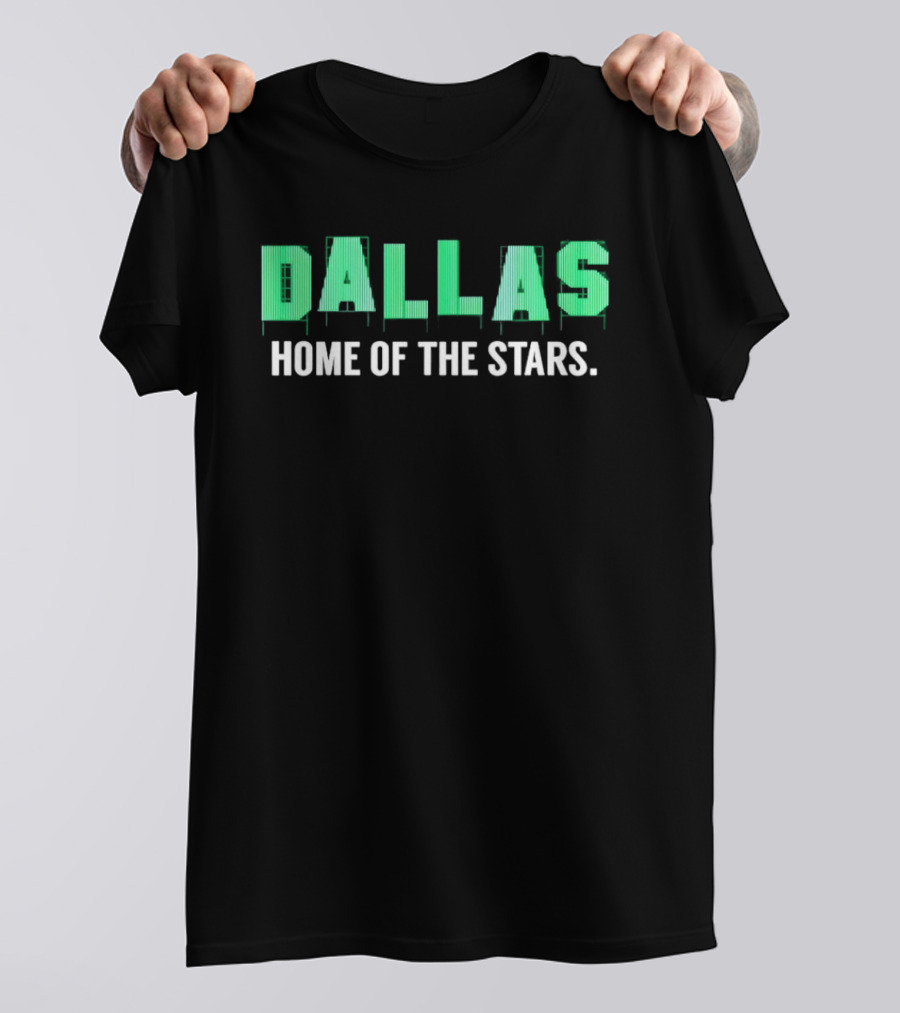 Dallas Home Of The Stars Texas Hockey T-Shirt