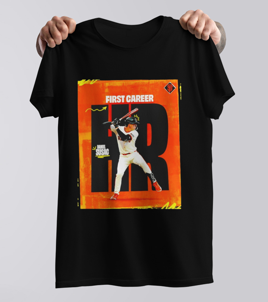 Daniel Susac First Career HR San Francisco Giants T-Shirt