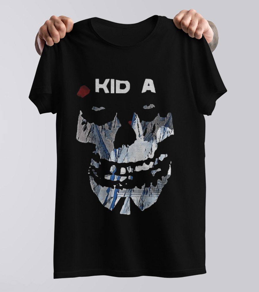 Kid A Fiend Skull Meme T-Shirt