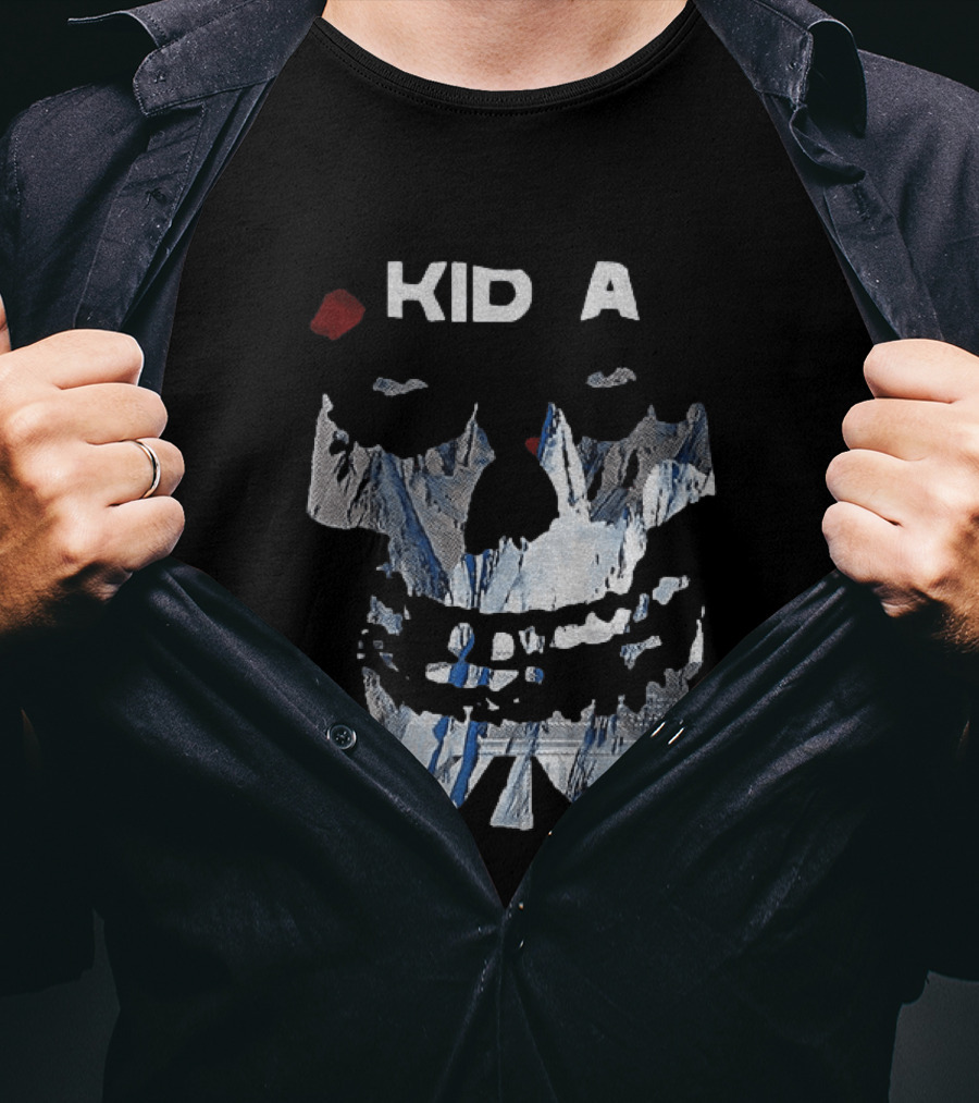 Kid A Fiend Skull Meme T-Shirt