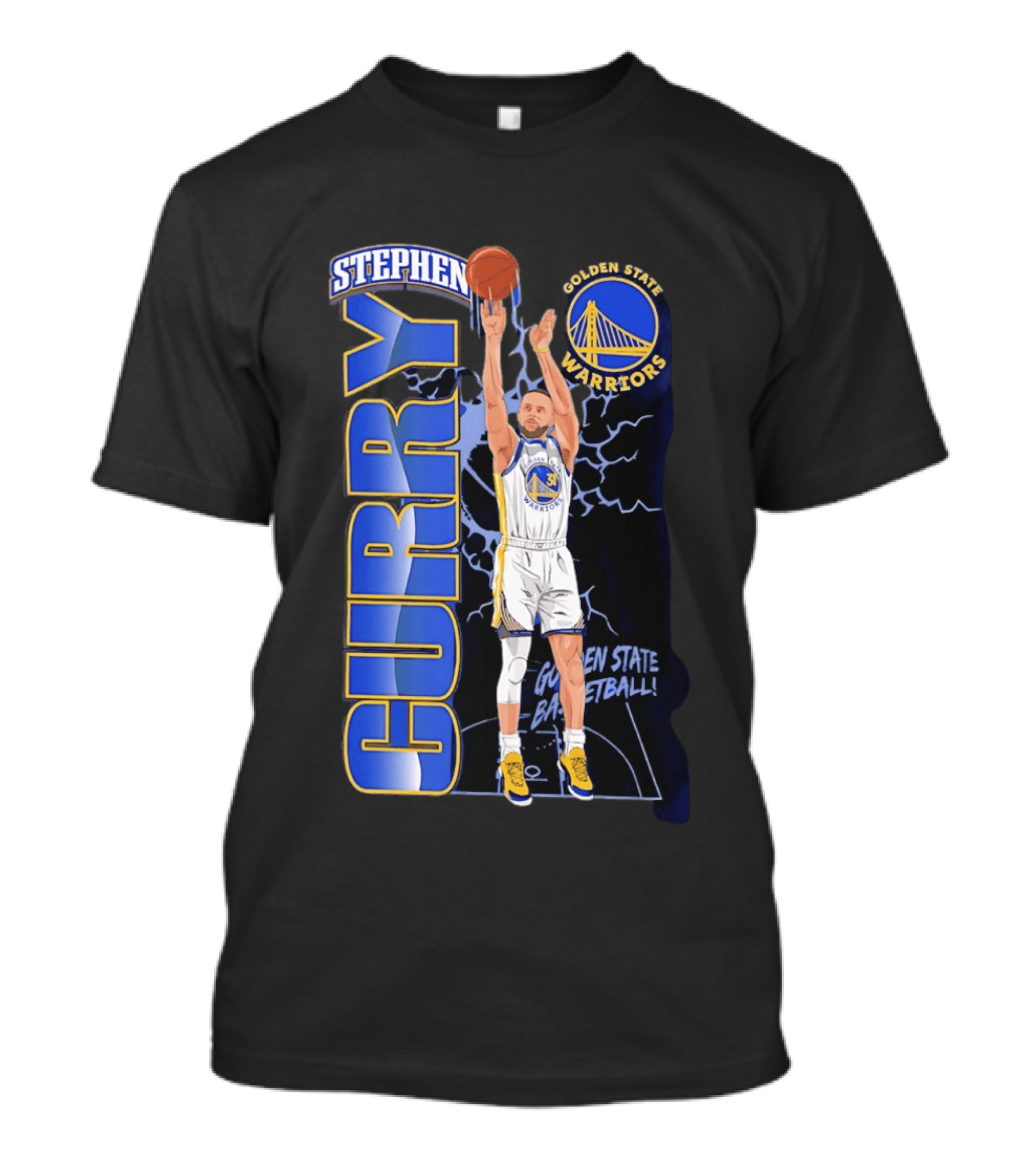 Stephen Curry Golden State Warriors Basketball Icon 2026 T-Shirt