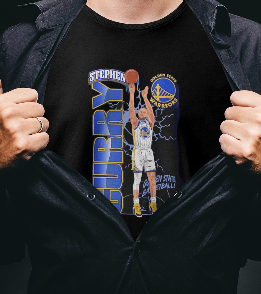 Stephen Curry Golden State Warriors Basketball Icon 2026 T-Shirt