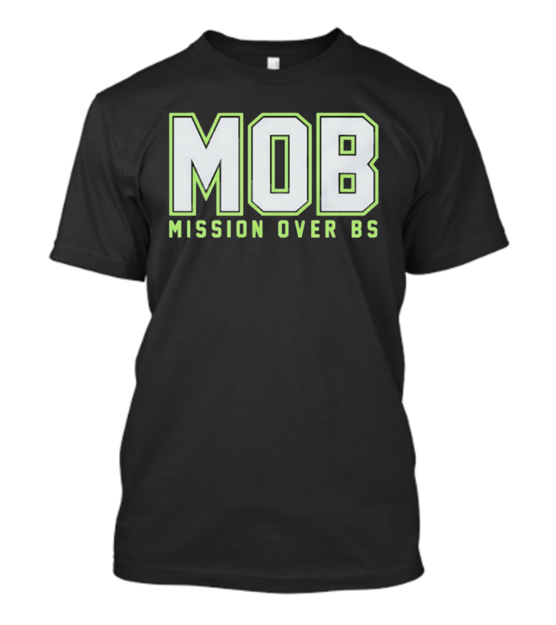 MOB Mission Over BS Mike Macdonald Seattle Seahawks T-Shirt