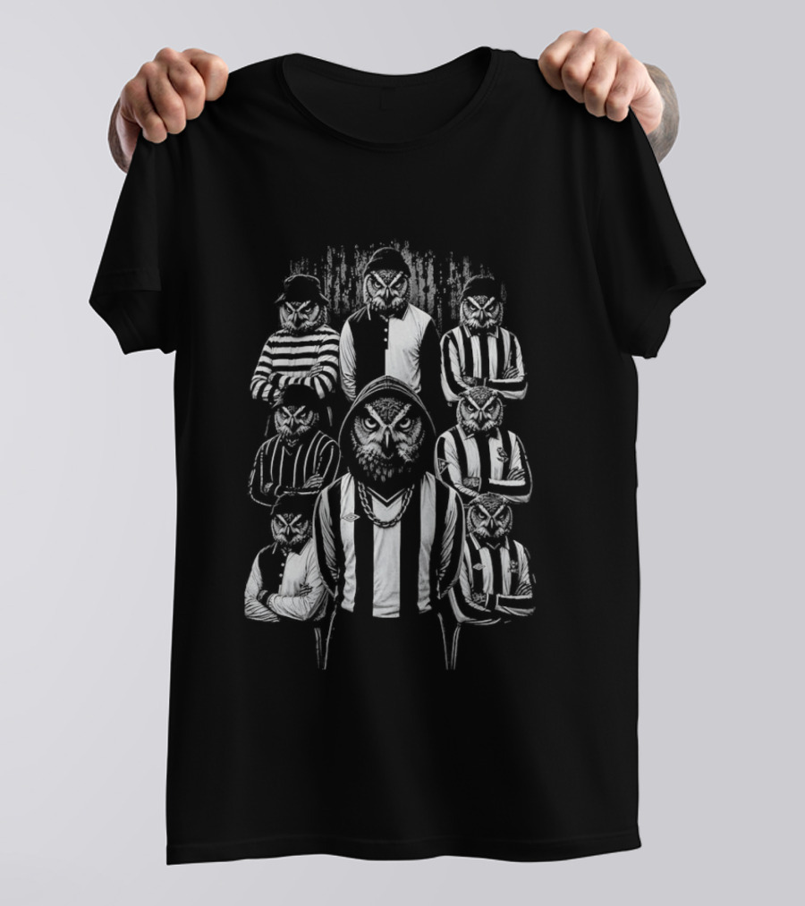 Sheff Wed Gangster Owls Football Smoking T-Shirt