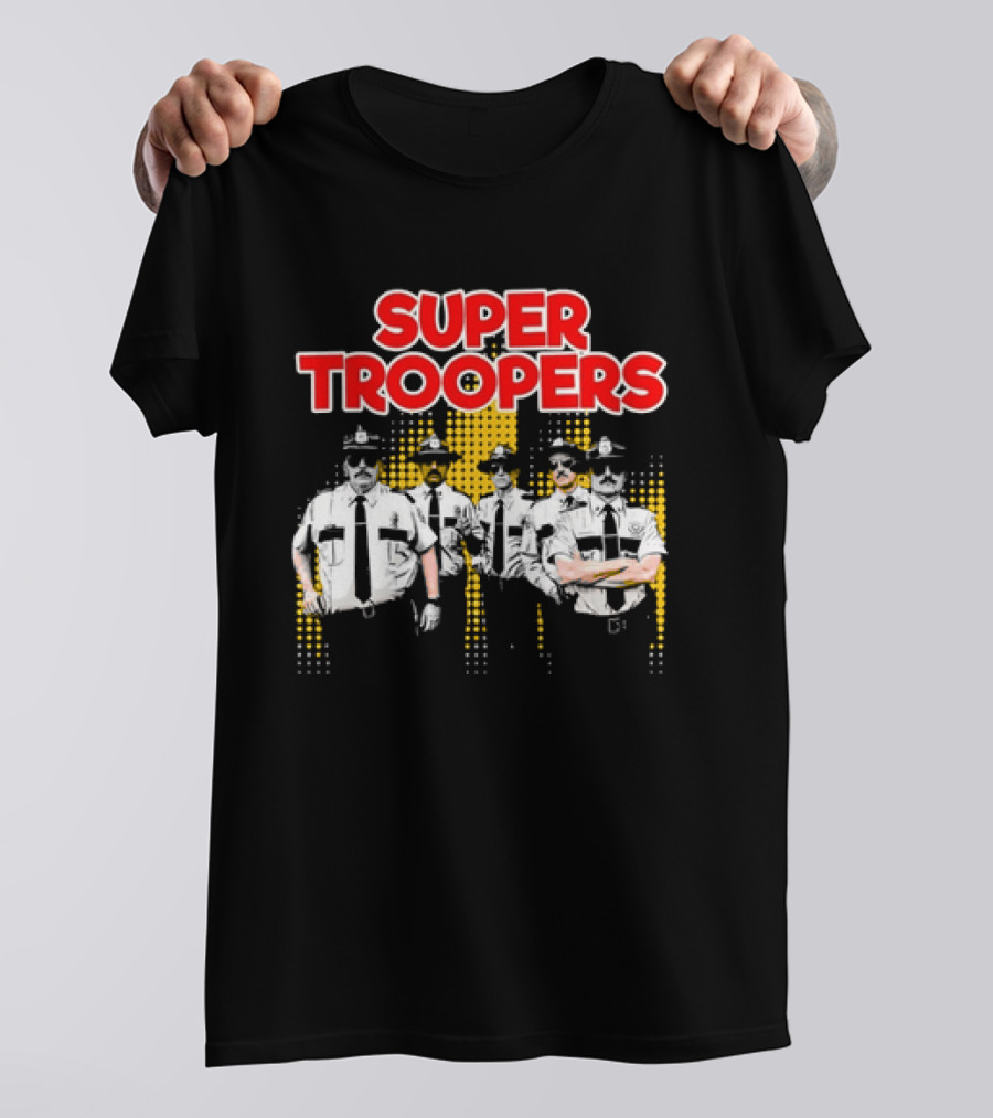 Super Troopers Comedy Movie Law Enforcement Team T-Shirt