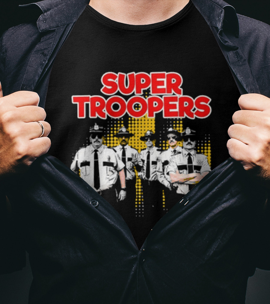Super Troopers Comedy Movie Law Enforcement Team T-Shirt
