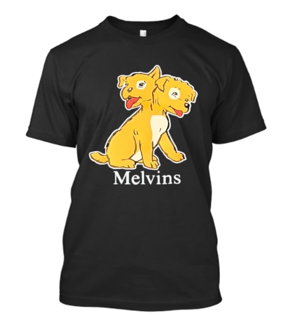 Melvins Two Headed Dog Cartoon T-Shirt