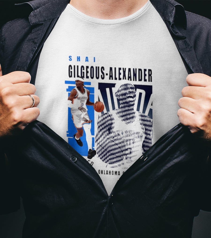 Shai Gilgeous Alexander Oklahoma City Thunder Basketball Highlights T-Shirt