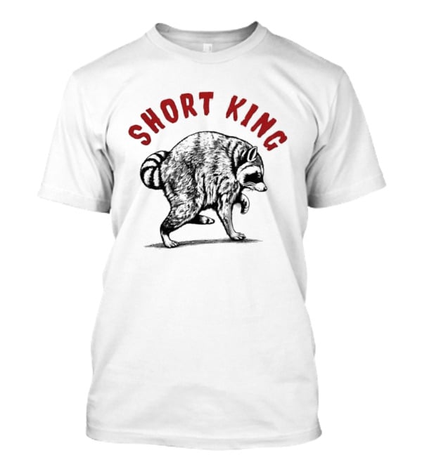 Short King Raccoon Strut T-Shirt