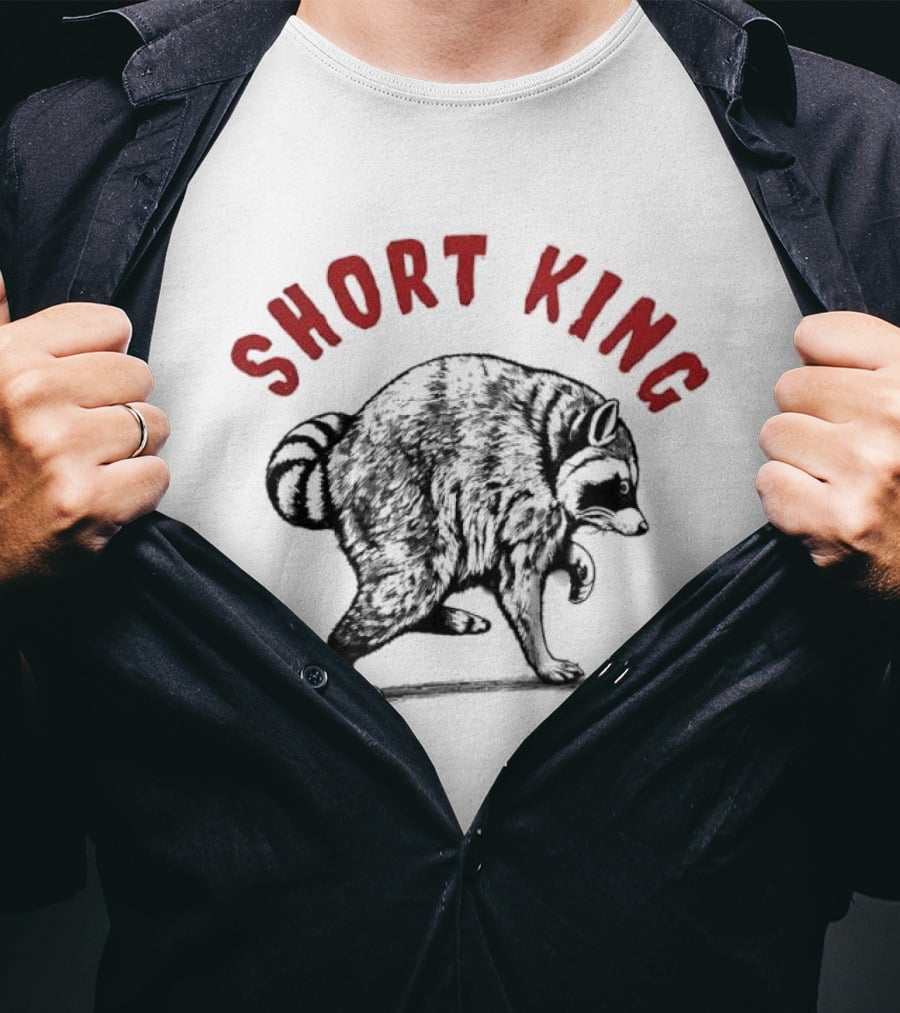 Short King Raccoon Strut T-Shirt