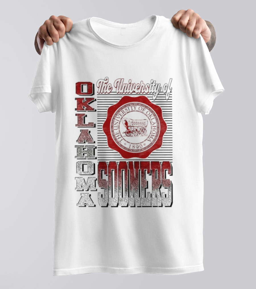 The University Of Oklahoma Sooners Vintage Seal T-Shirt
