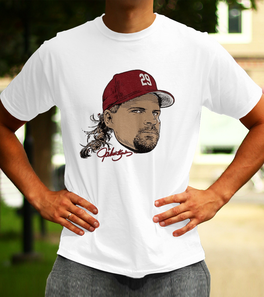 John Kruk 29 Big Face Philadelphia Phillies Baseball Swag MLB 2026 T-Shirt