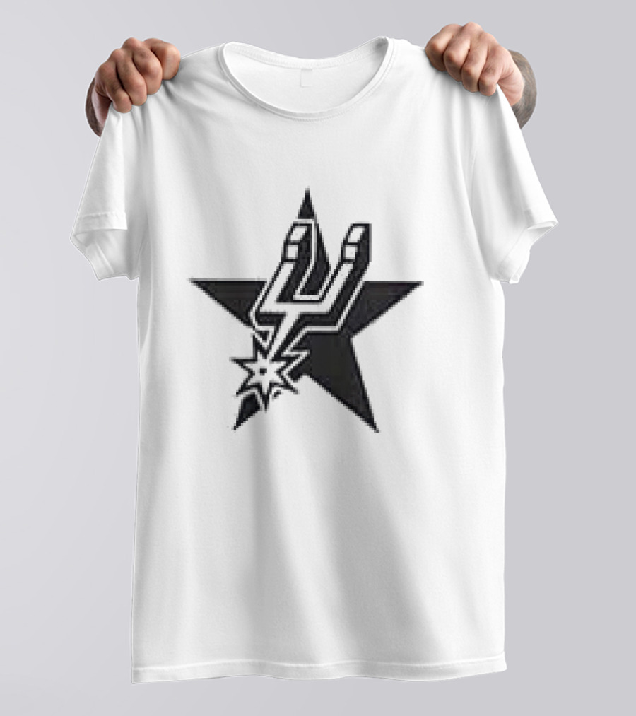 San Antonio Spurs Star NBA Team T-Shirt