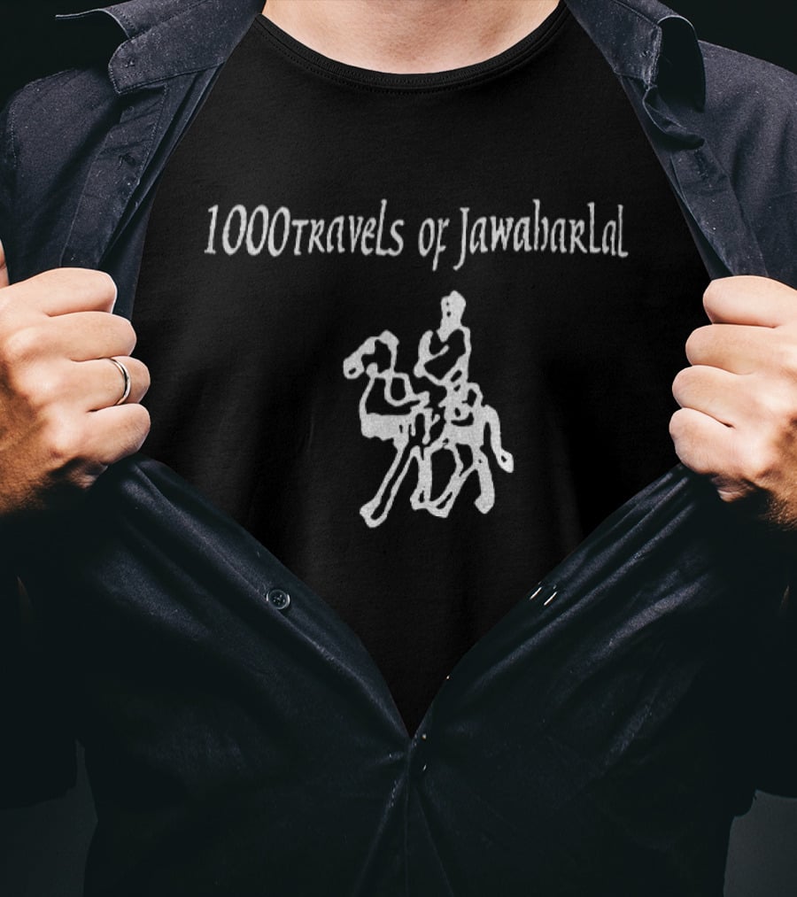 1000 Travels Of Jawaharlal Music Riding Artistry T-Shirt