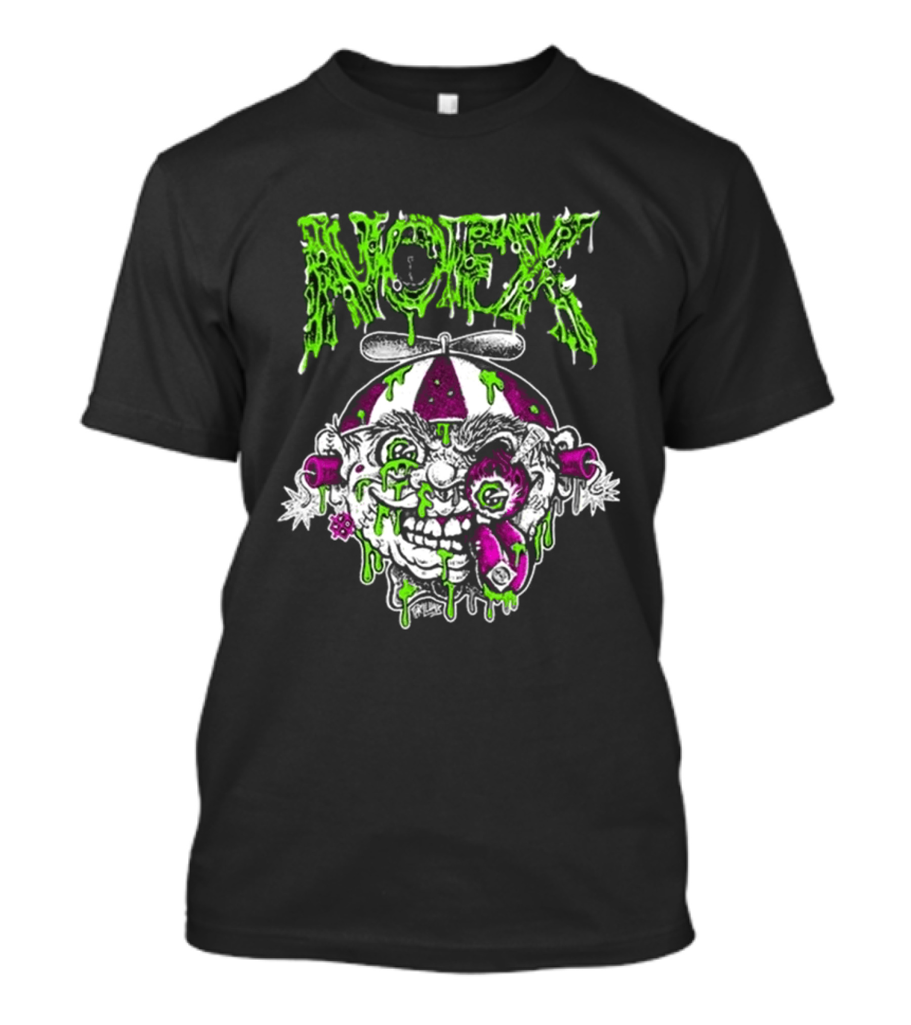 NOFX 2024 Slime Drenched Clown T-Shirt