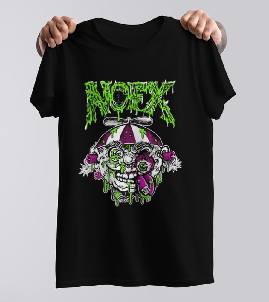 NOFX 2024 Slime Drenched Clown T-Shirt
