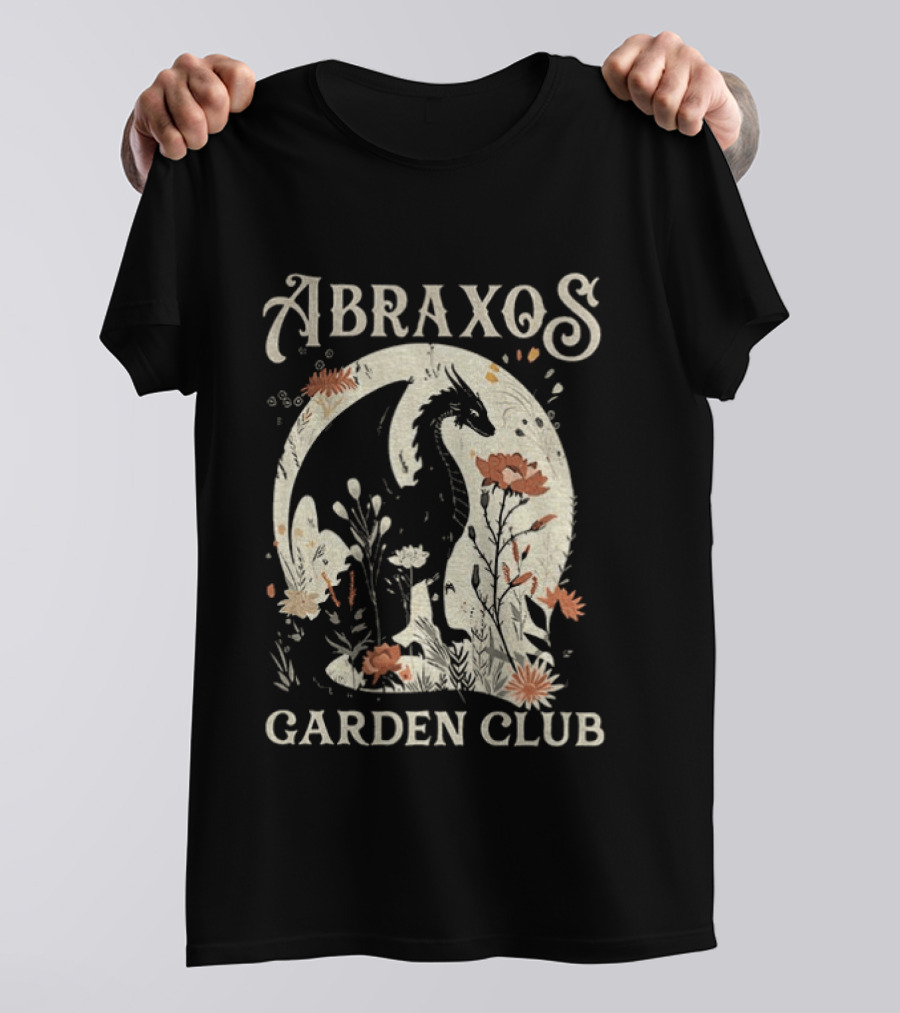 Abraxos Flower Garden Club Throne Of Glass T-Shirt