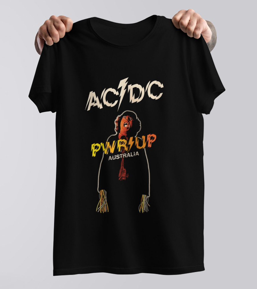 ACDC Powerage PWR UP Australia 2025 Tour T-Shirt