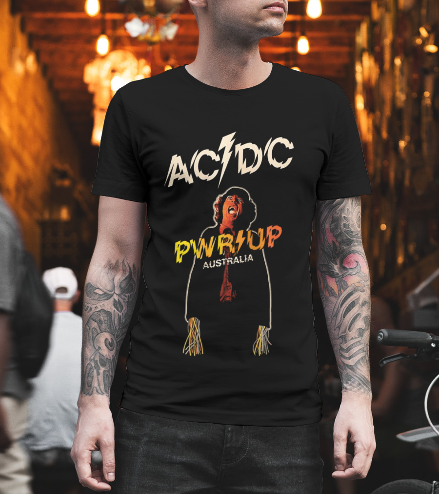 ACDC Powerage PWR UP Australia 2025 Tour T-Shirt