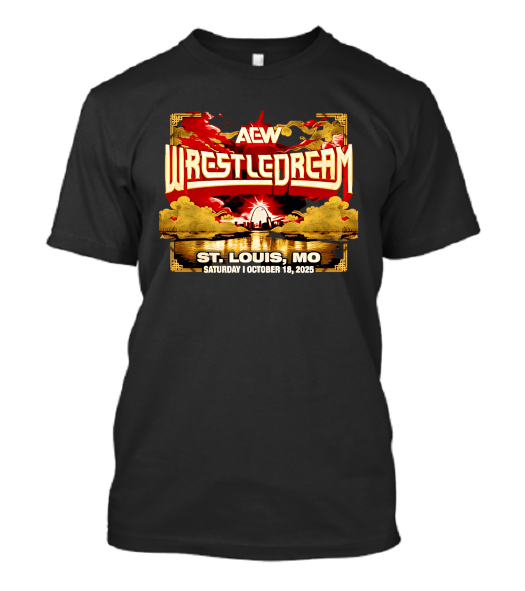 AEW WrestleDream October 18 2025 St Louis MO Event T-Shirt